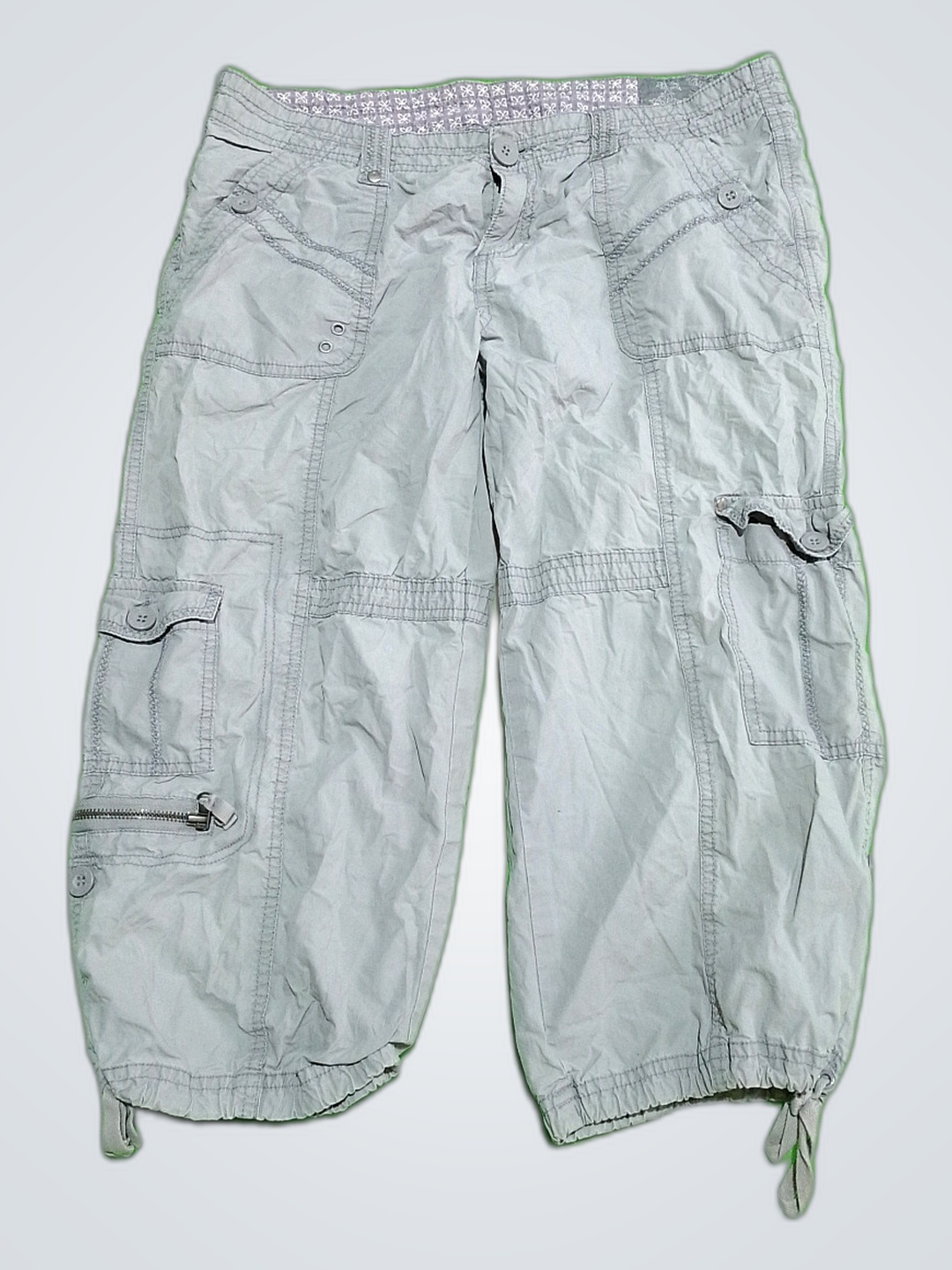 Gray Cargo Pants