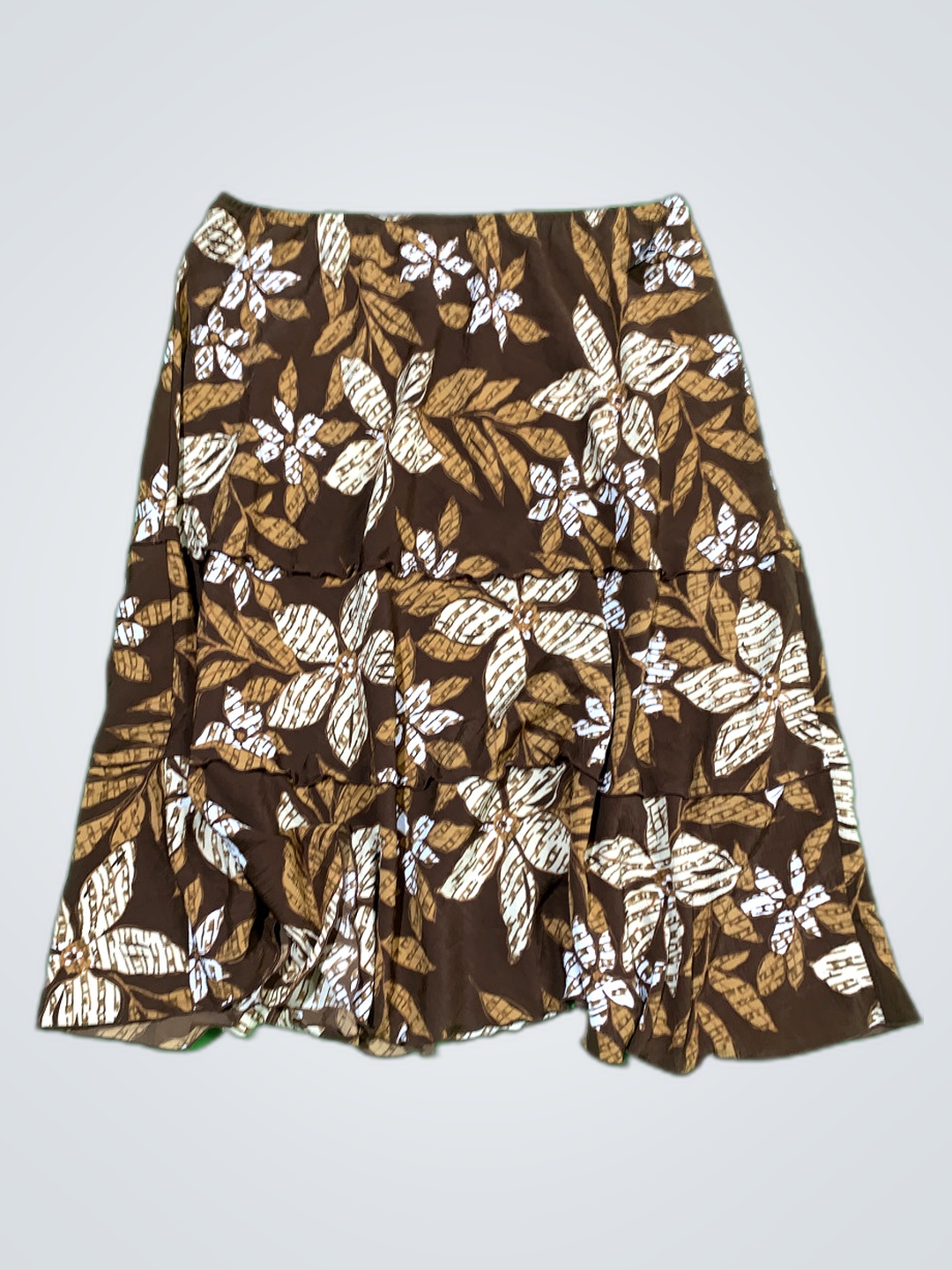 Alfred Dunner Printed Mini Skirt