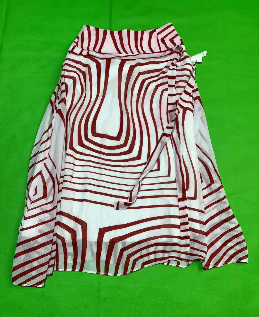 Luly K Rot und Weiß Gestreifter Rock