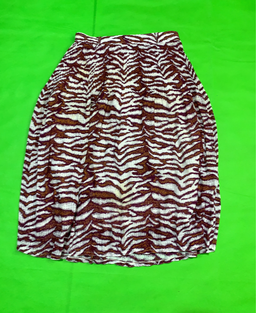 Saia de Estampa de Zebra