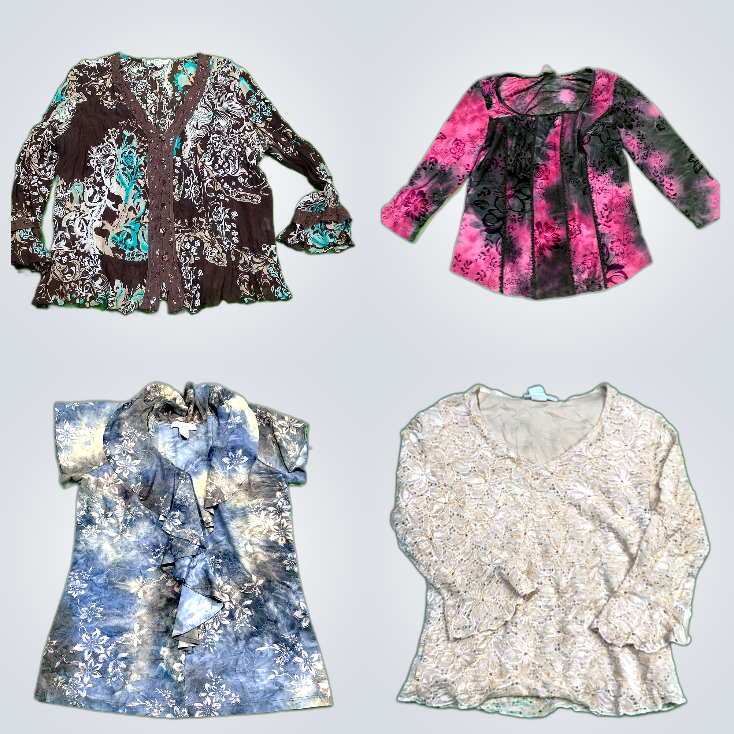 Y2K Style Blouses Bundle