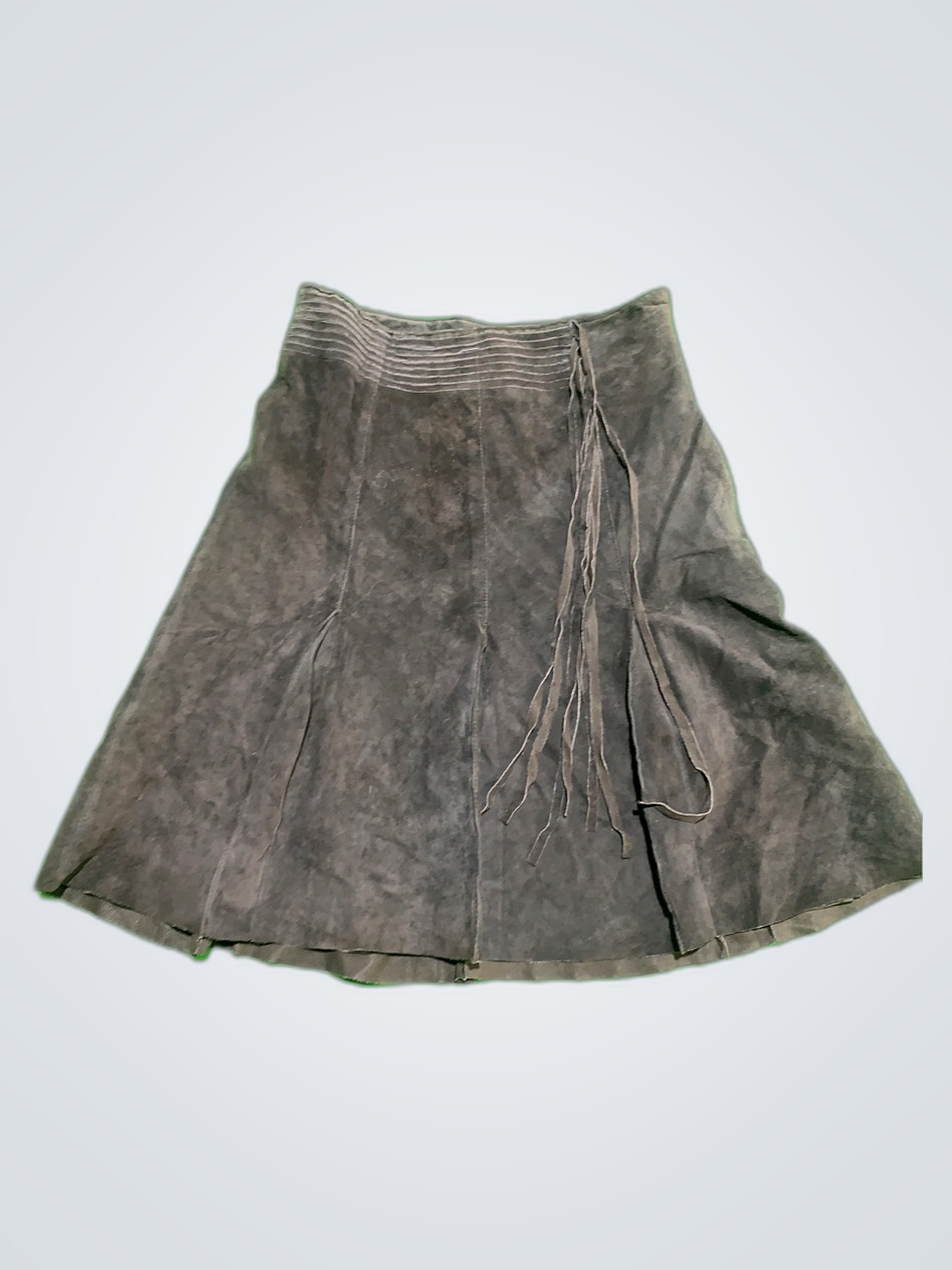 Tristan & Iseult Falda Mini de Ante Taupe