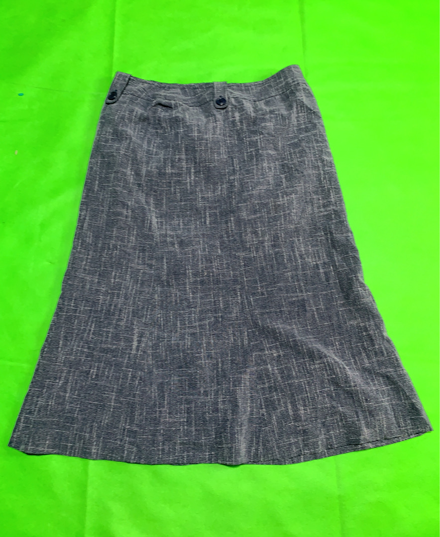 LINDOROR Falda Midi Gris