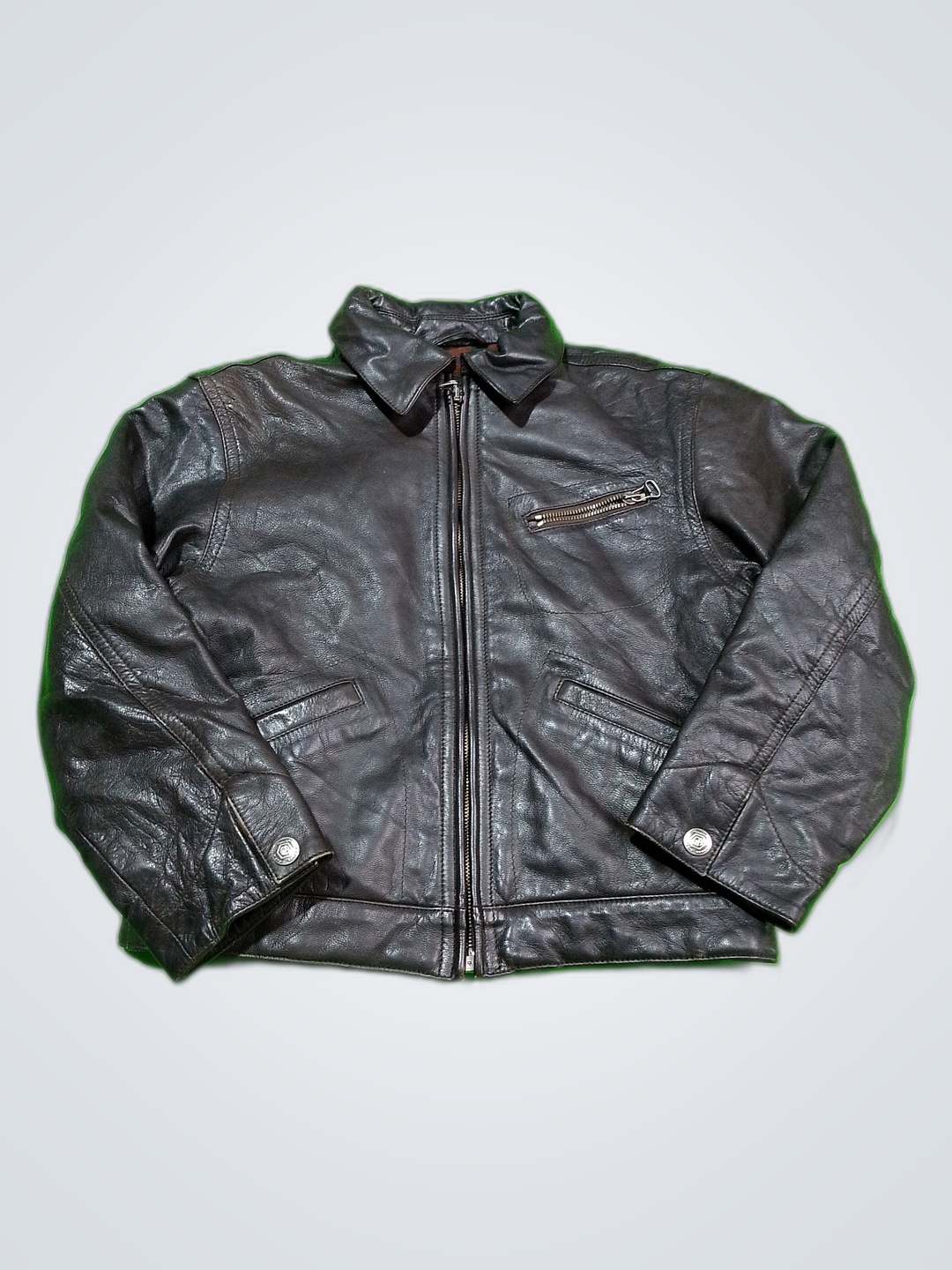 Chaqueta de cuero Armani Junior