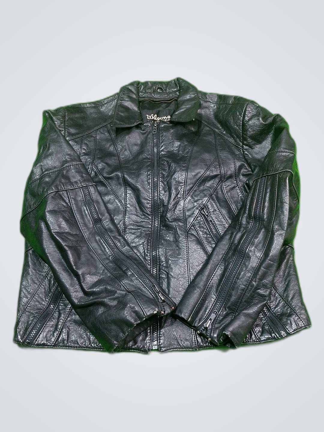 Wilsons Black Leather Jacket