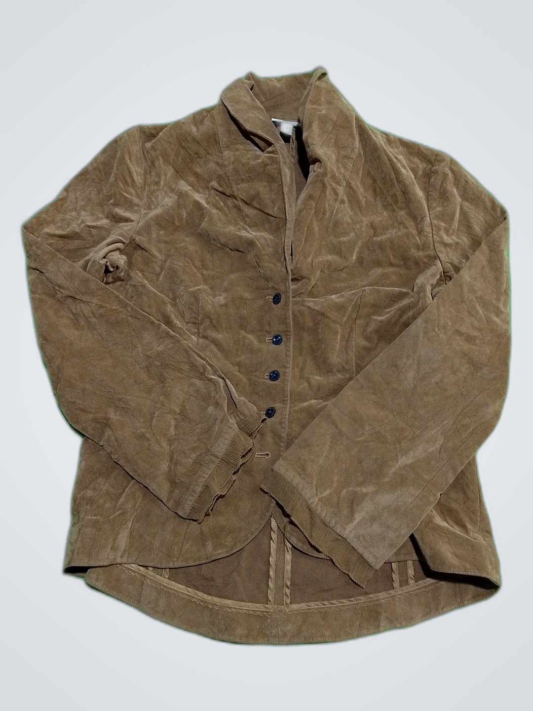 J.GLO Chaqueta de pana marrón