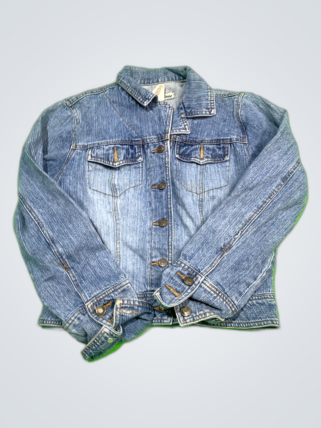 Chaqueta de Mezclilla Azul Parik