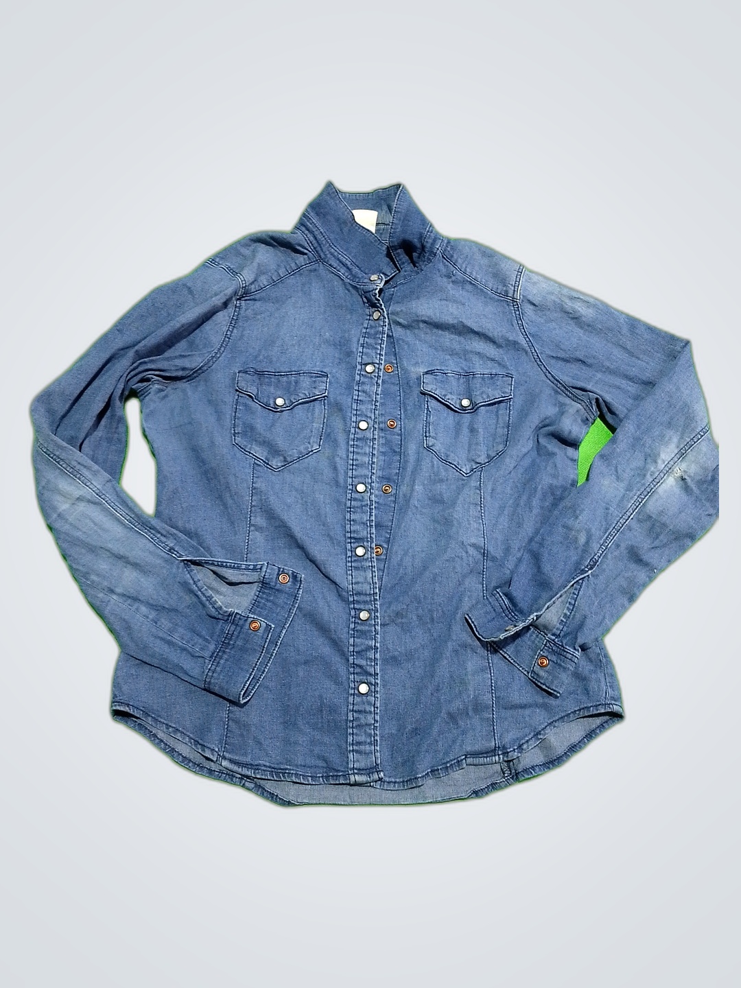 H&M デニムシャツ