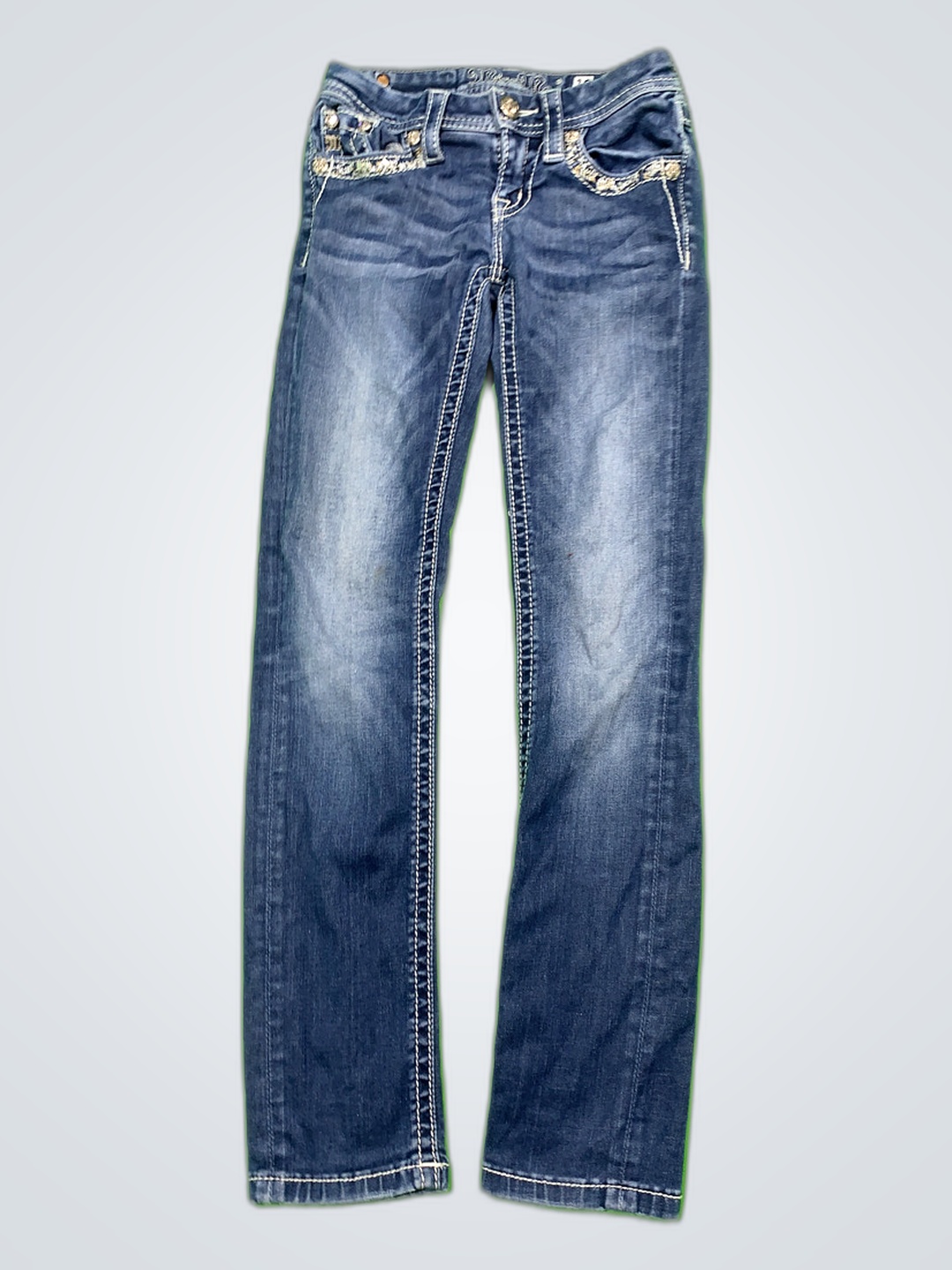 Miss Me Low-Rise Bootcut Jeans