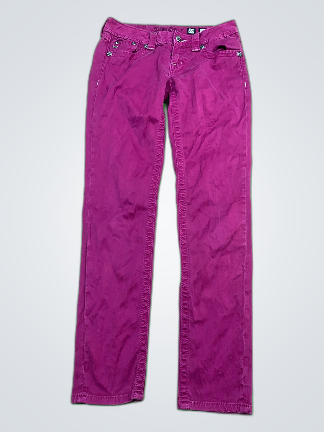 Miss Me Purple Skinny Jeans