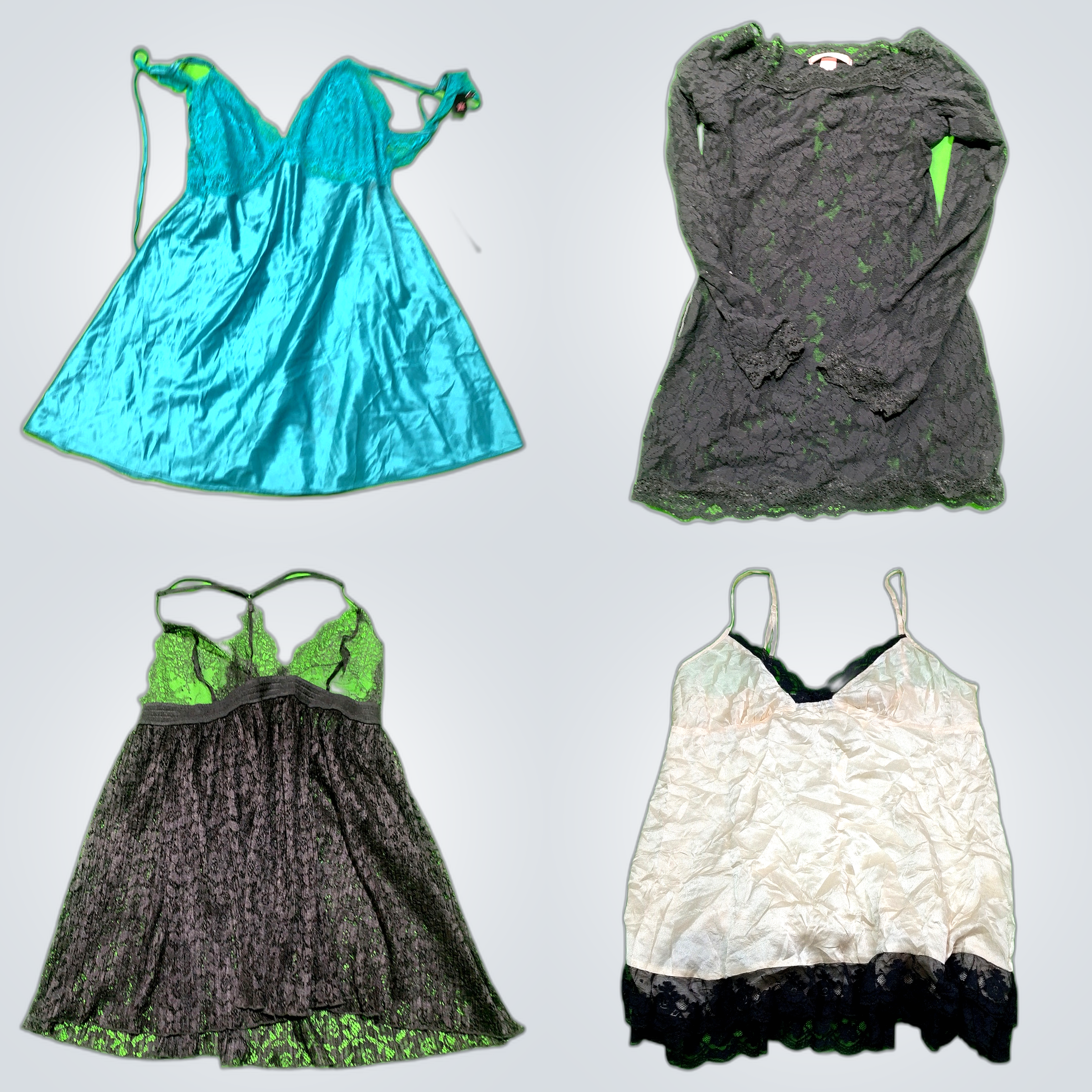 Vestidos Slip Y2K da Victoria's Secret