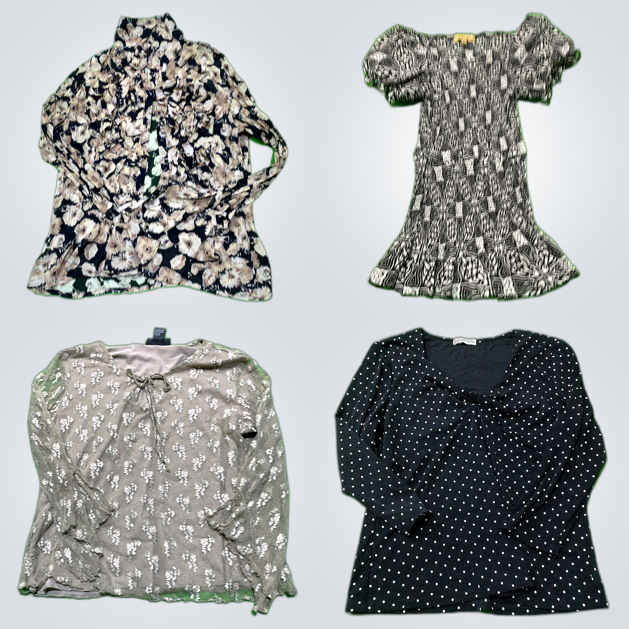 Lot de blouses Y2K Notations