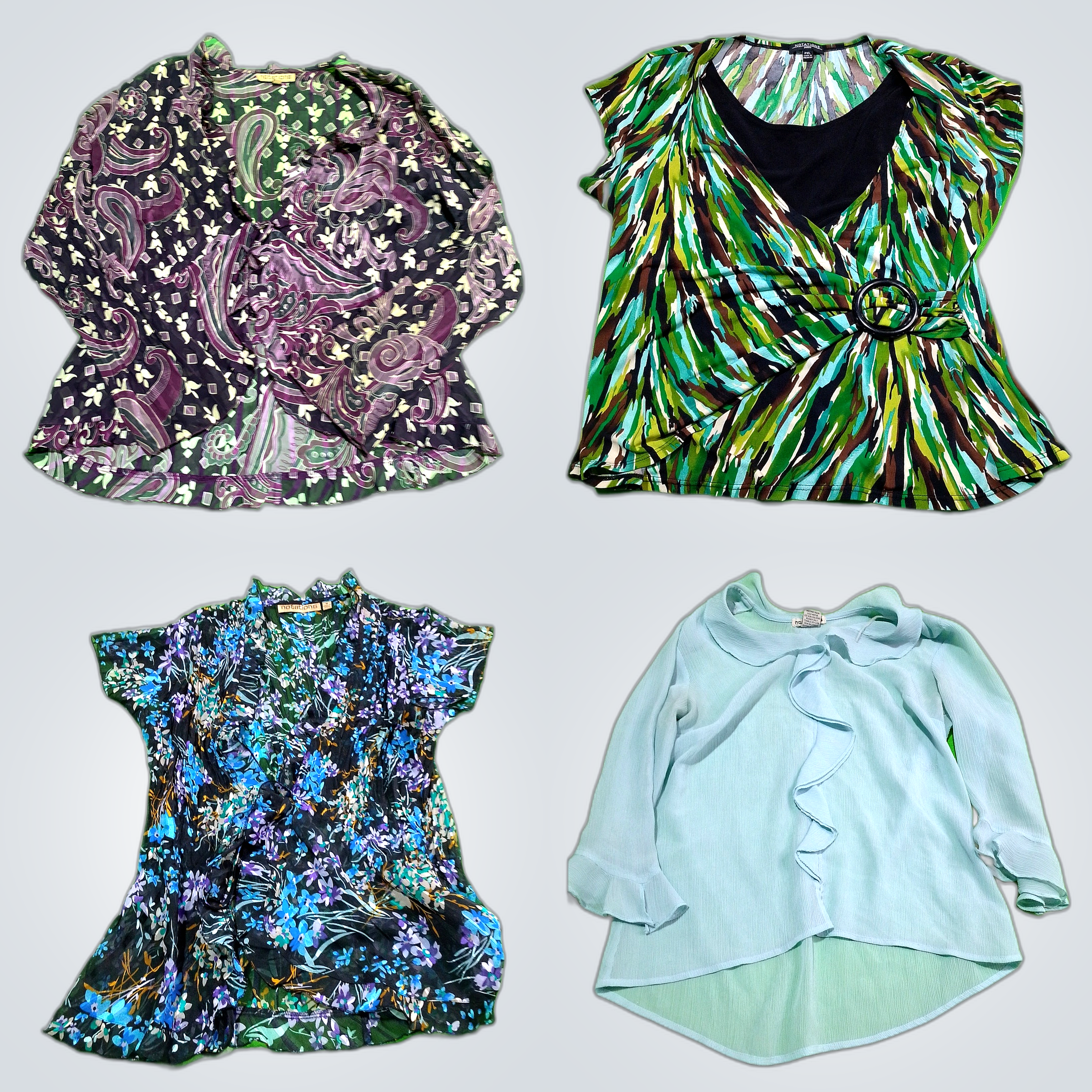 Notations Y2K Blouses Bundle