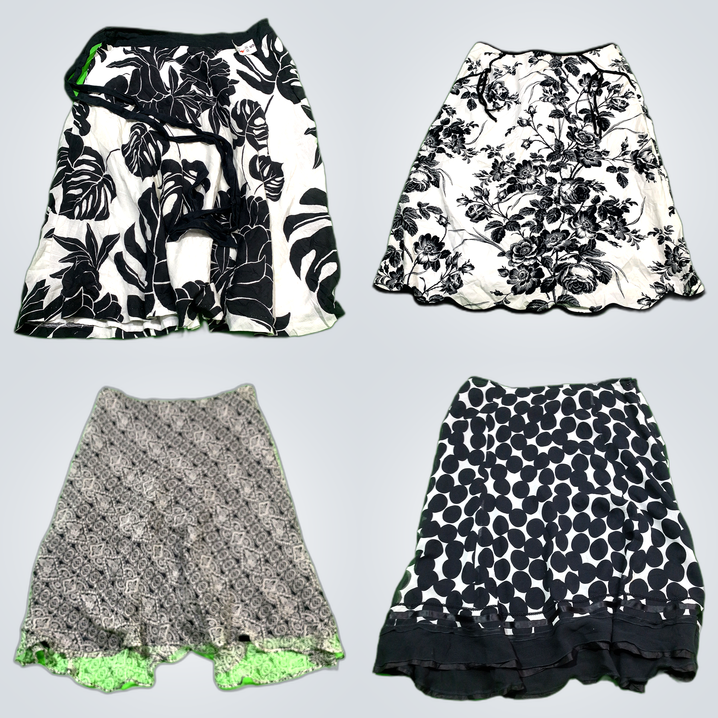 White House Y2K Skirts