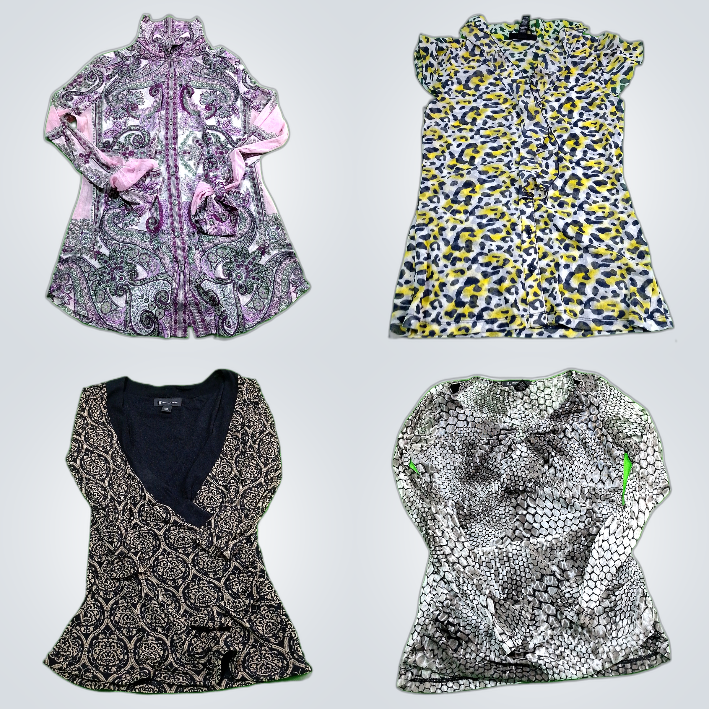 INC Y2K Floral Blouses