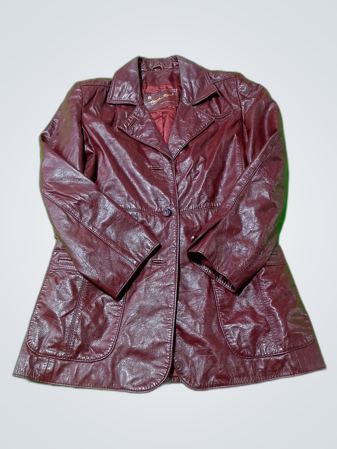 Etienne Aigner Leather Jacket