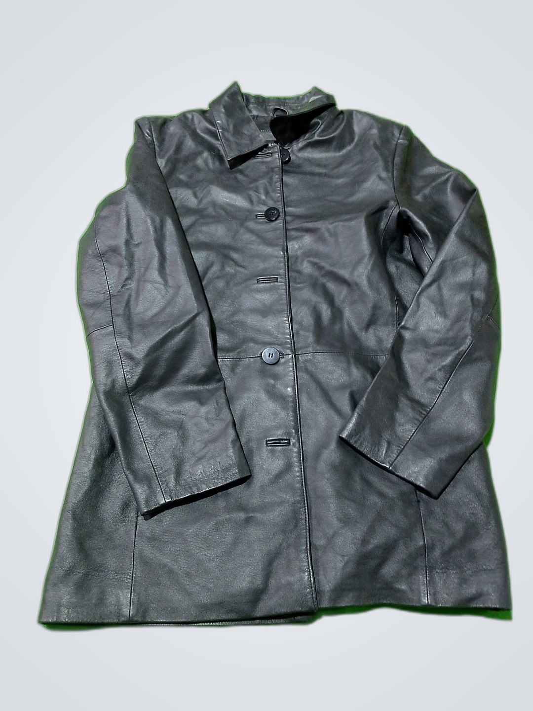BERNARDO Leather Coat