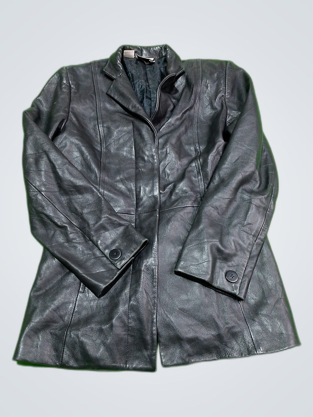 DKNY Black Leather Jacket