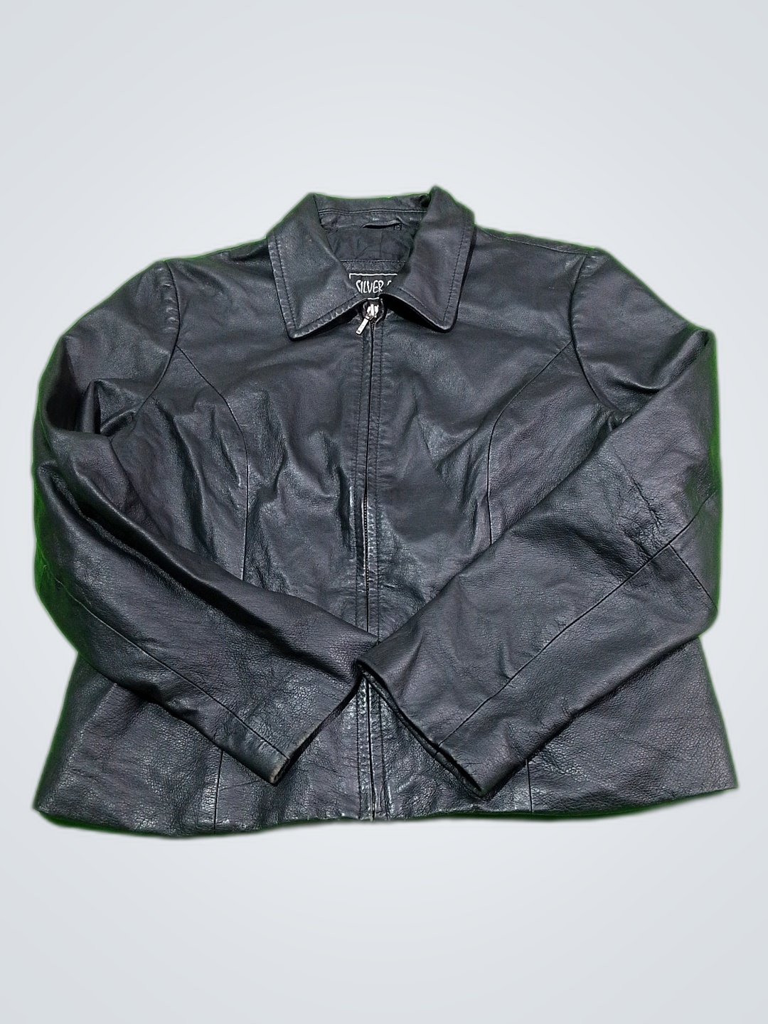 Silver Fox Leather Jacket