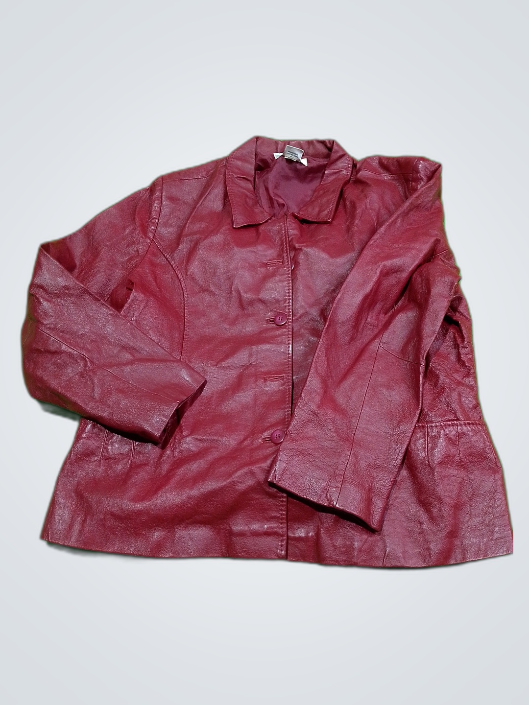 Bagatelle Red Leather Jacket