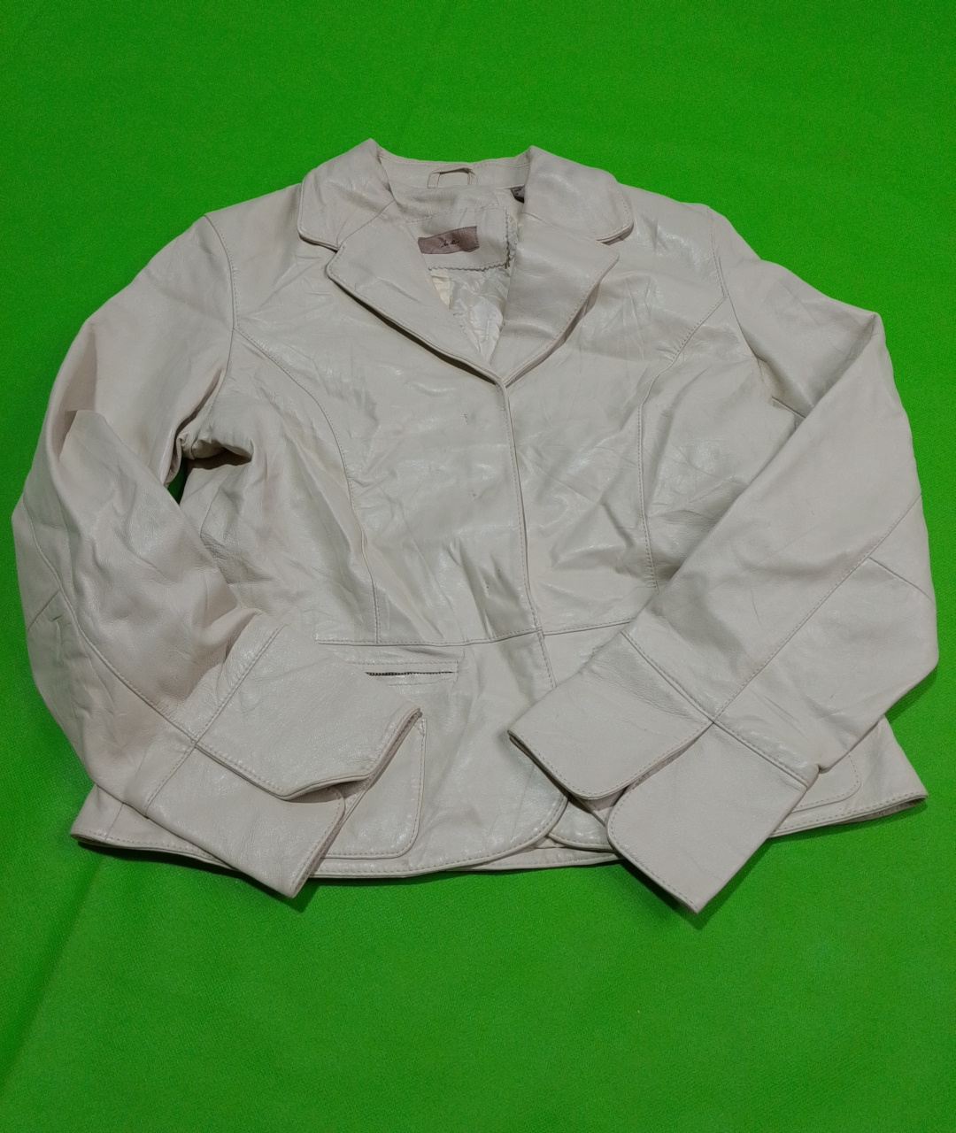 White Leather Jacket