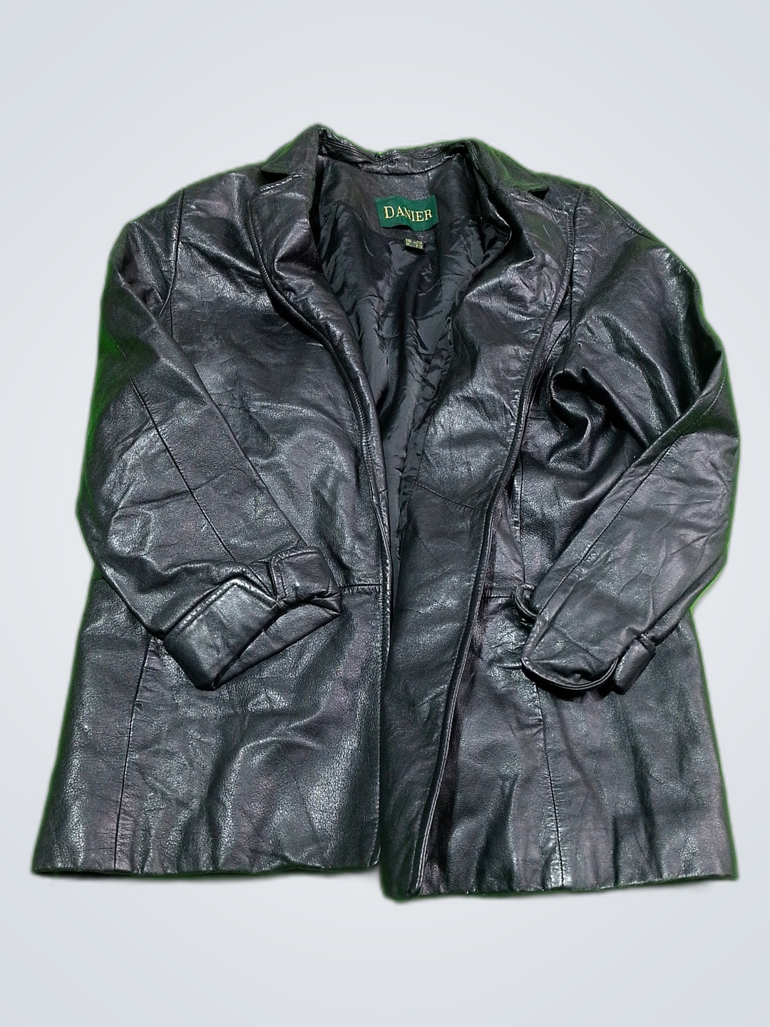 Danier Black Leather Jacket