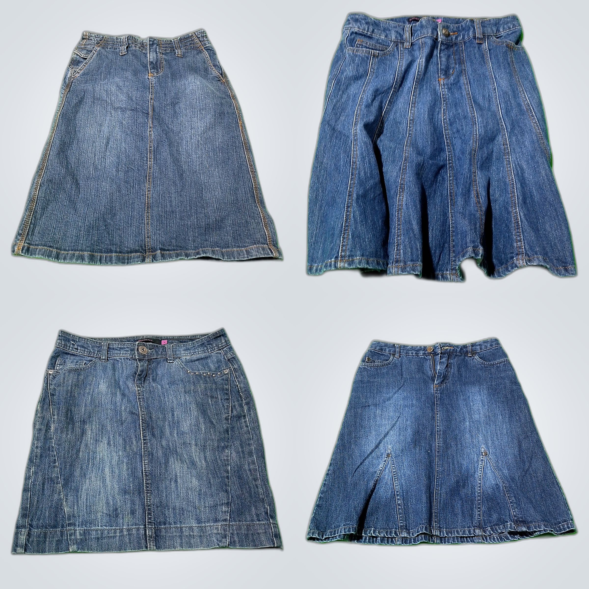 Y2K Denim Skirts Bundle