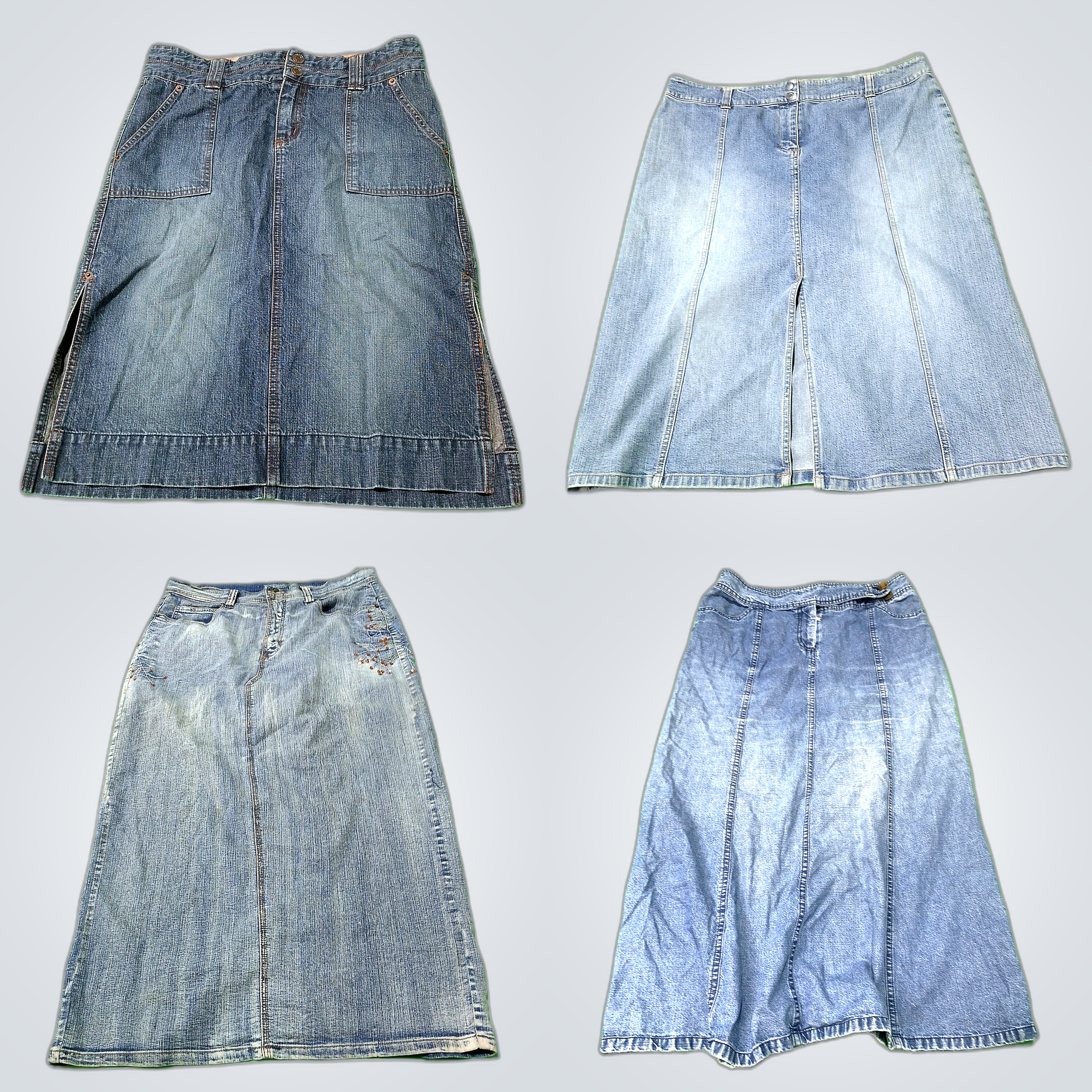 Y2K Denim Skirt Bundle