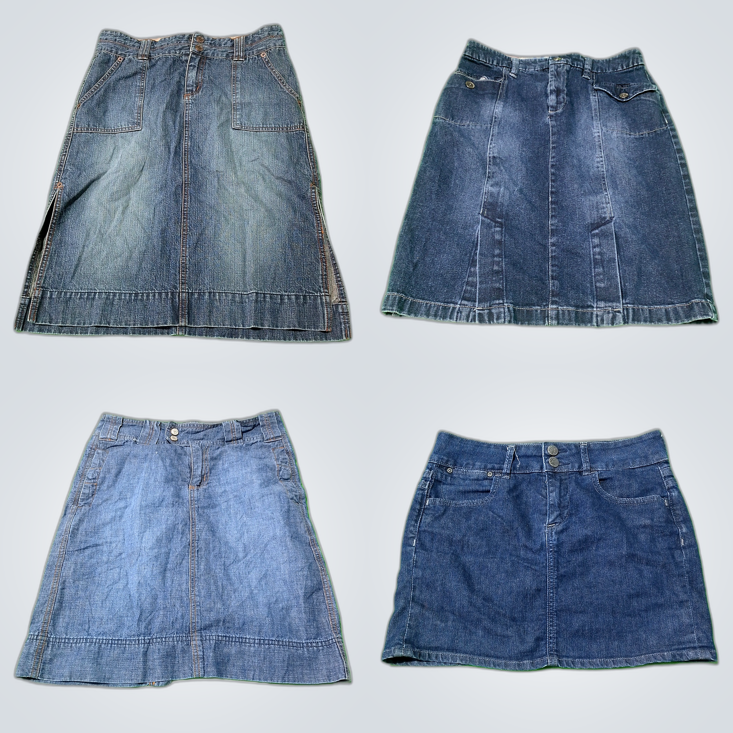 Y2K Denim Skirts Bundle
