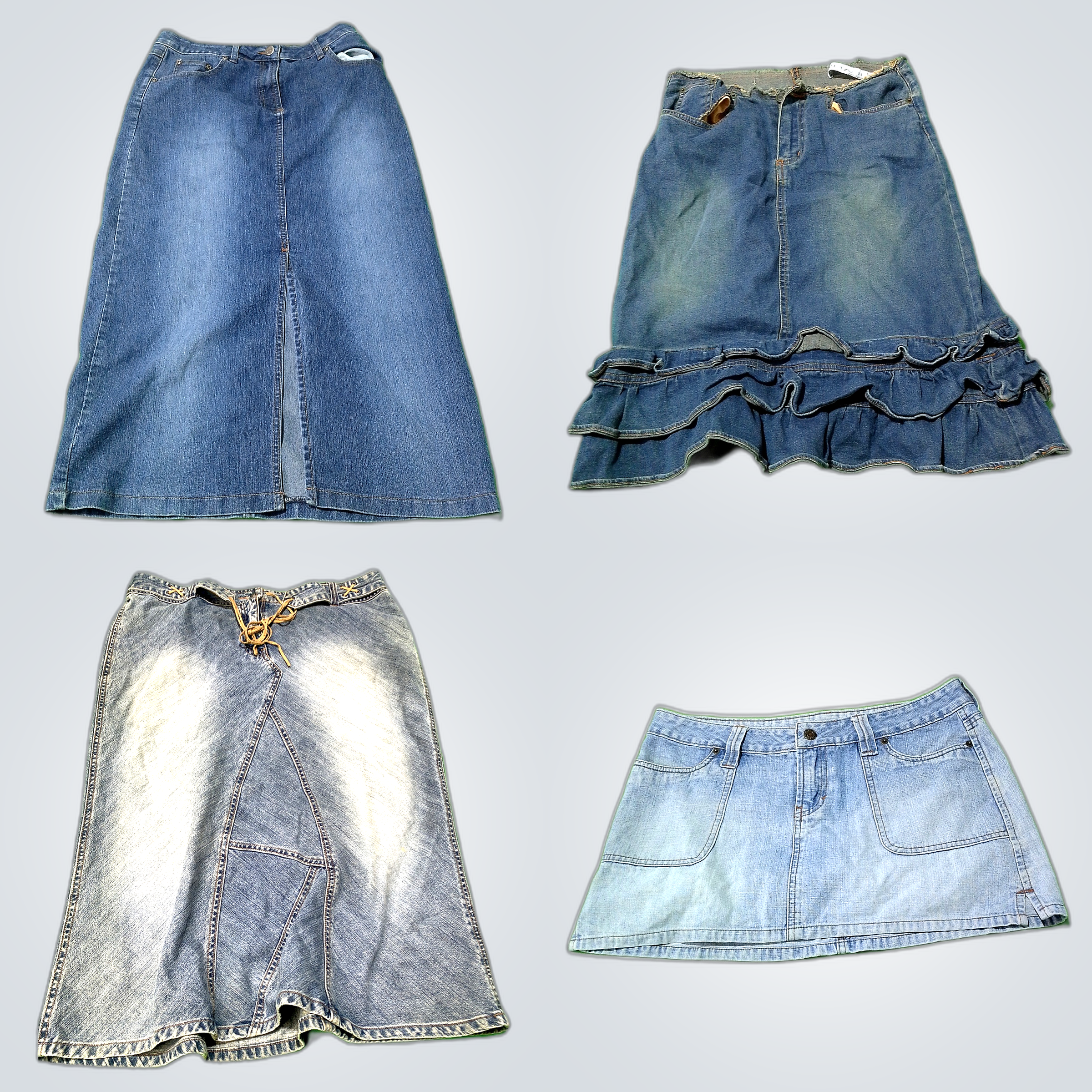 Y2K Denim Skirts Bundle