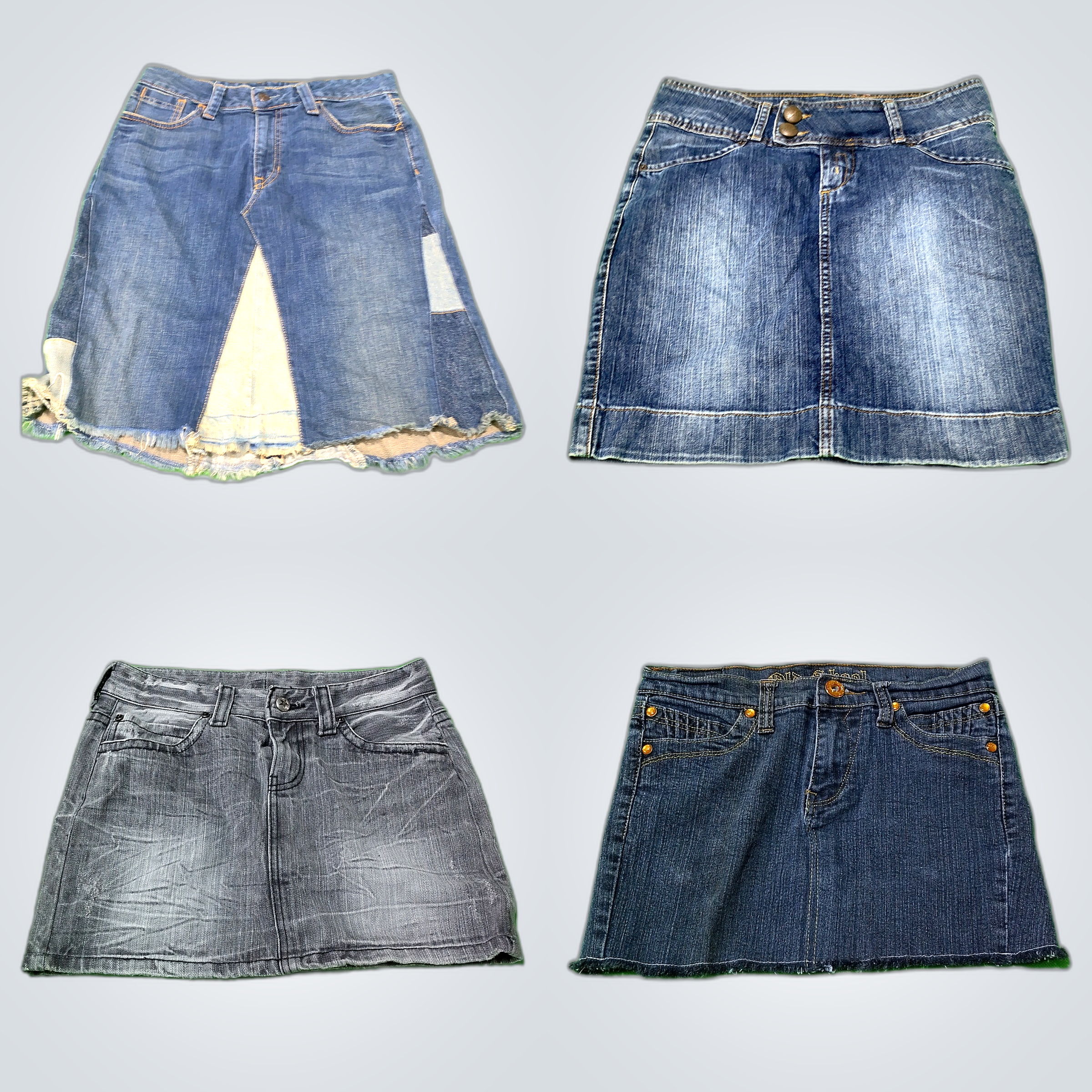Y2K Denim Skirts Bundle