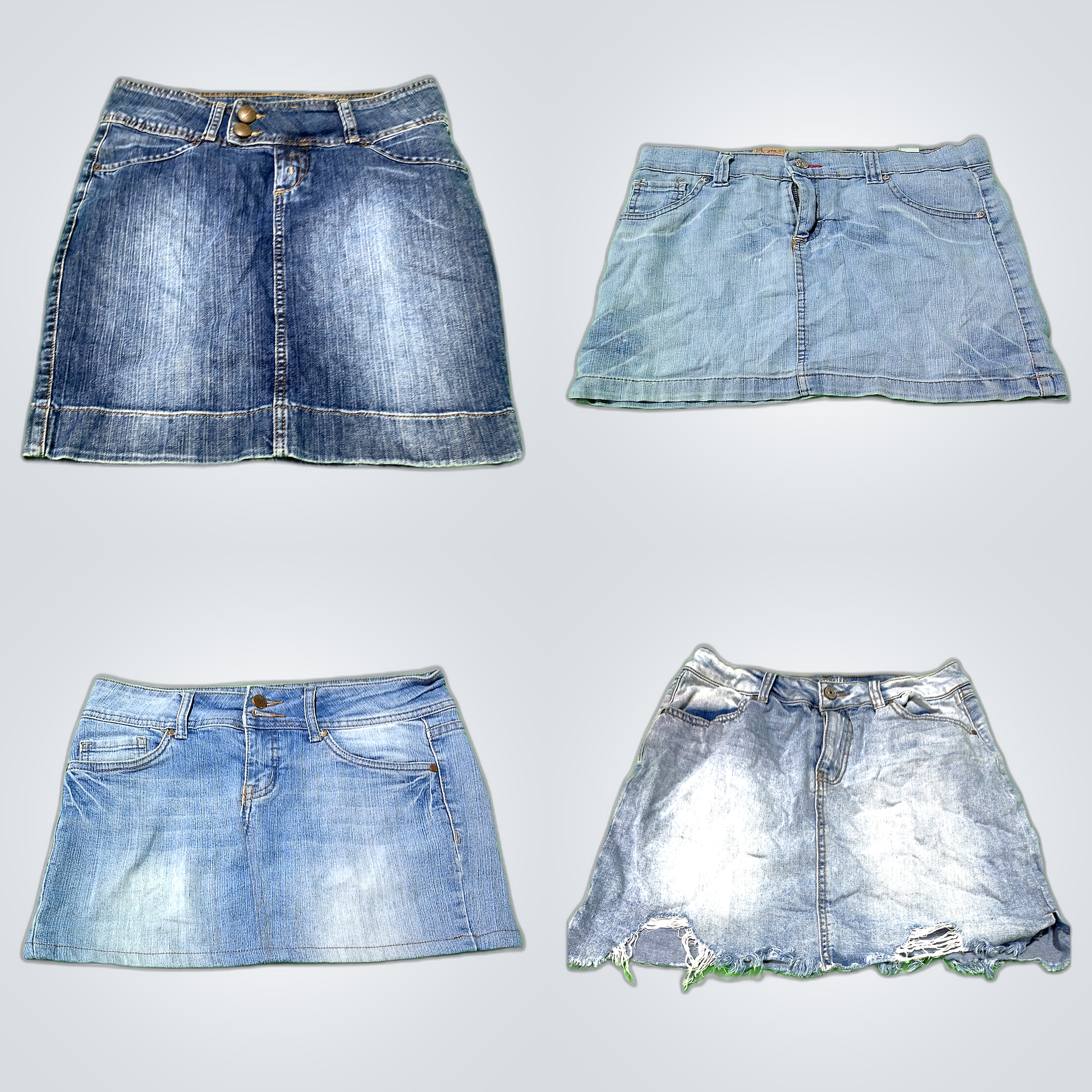 Y2K Denim Mini Skirt