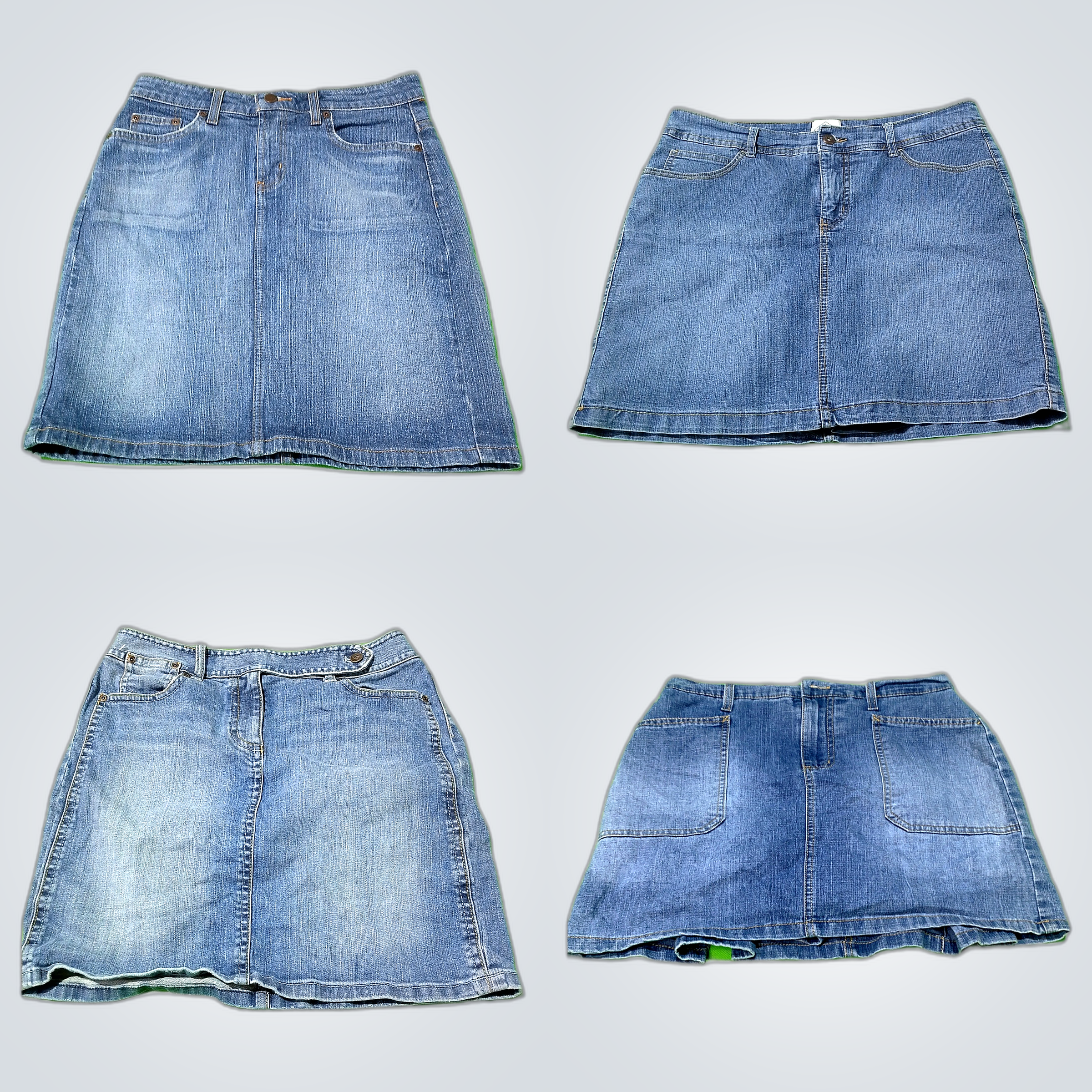 Y2K Denim Skirts Bundle
