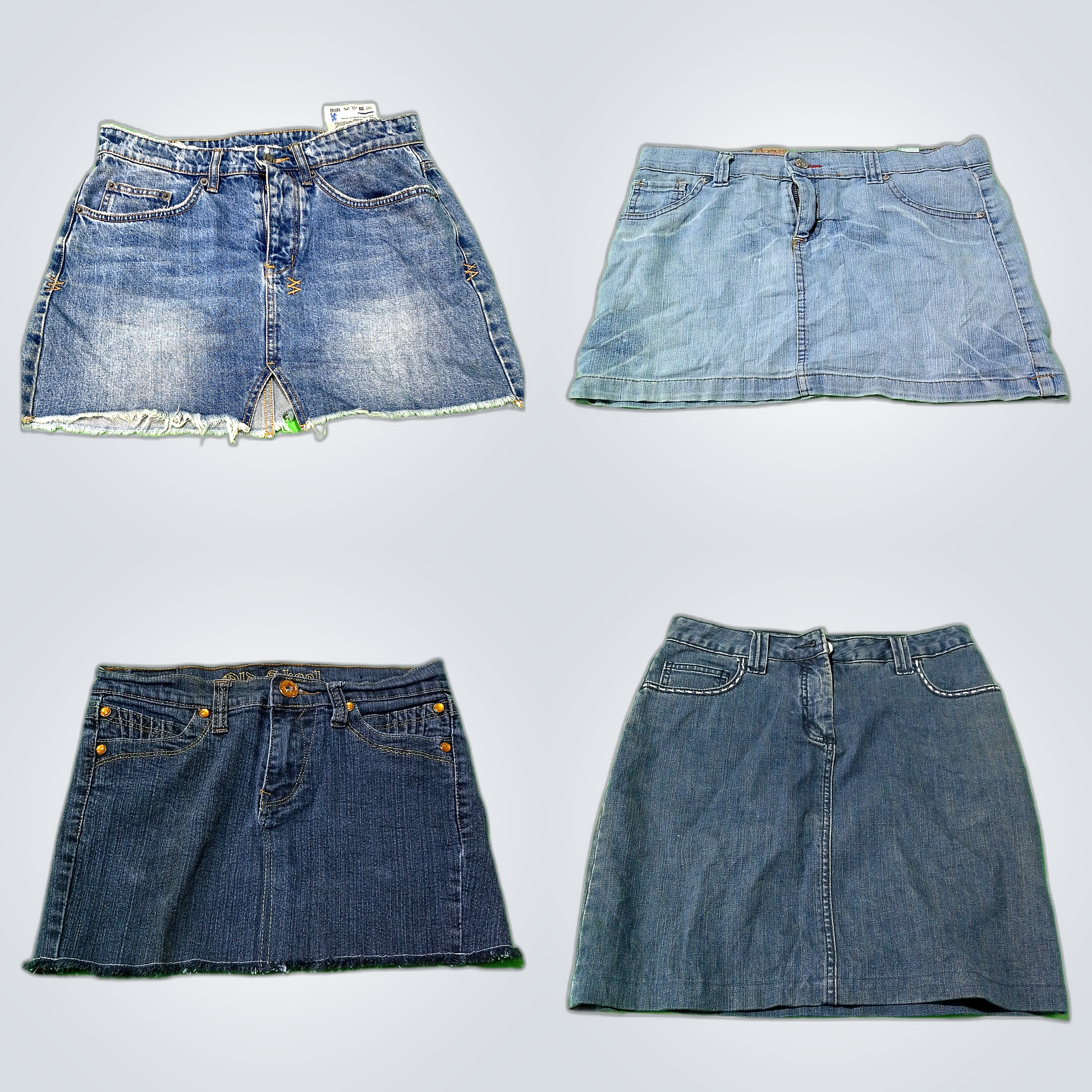 Y2K Denim Mini Skirt