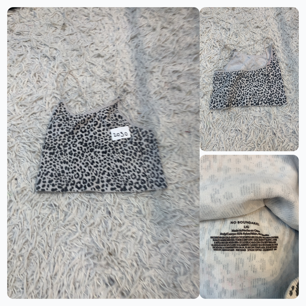 No Boundaries Animal Print Cami Top