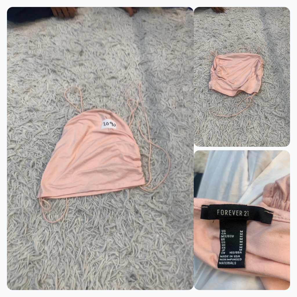 Forever 21 Ruched Drawstring Top
