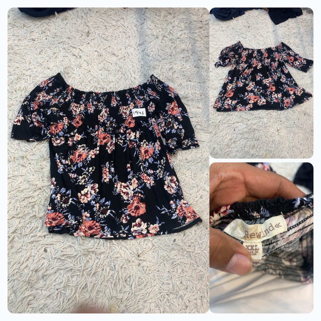 Floral Off-Shoulder Top