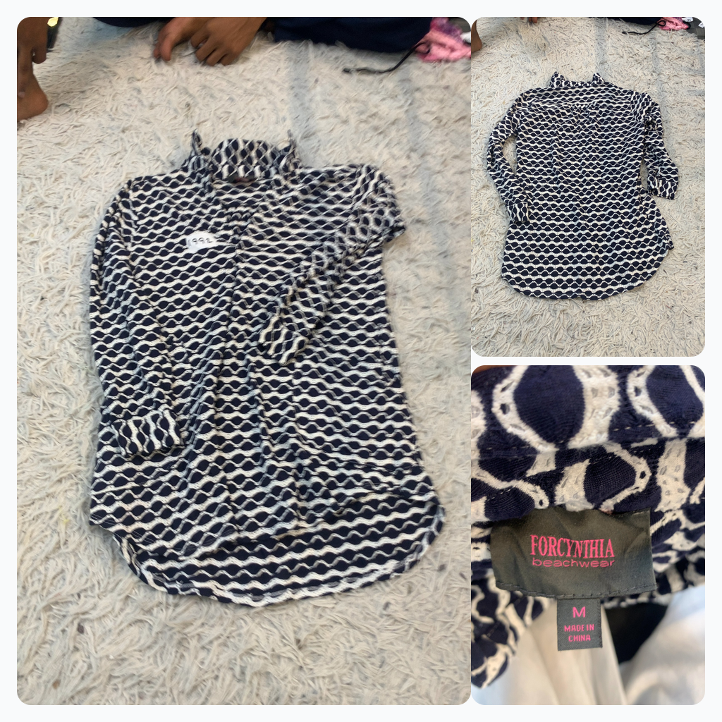 FORCYNTHIA Beachwear Long Sleeve Shirt