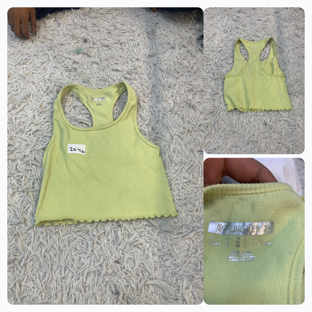 Forever 21 Ribbed Tank Top