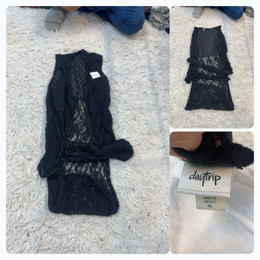 Daytrip Black Lace Cardigan