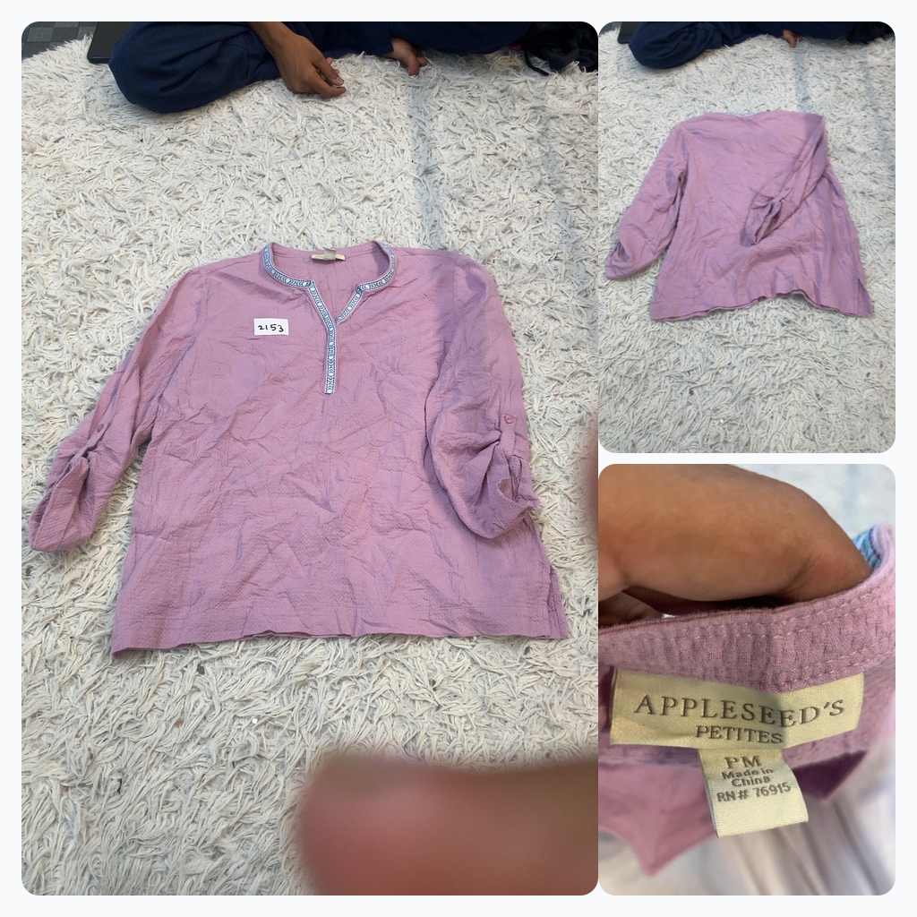 Pink Appleseed's Blouse