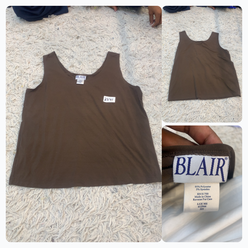 Brown Tank Top