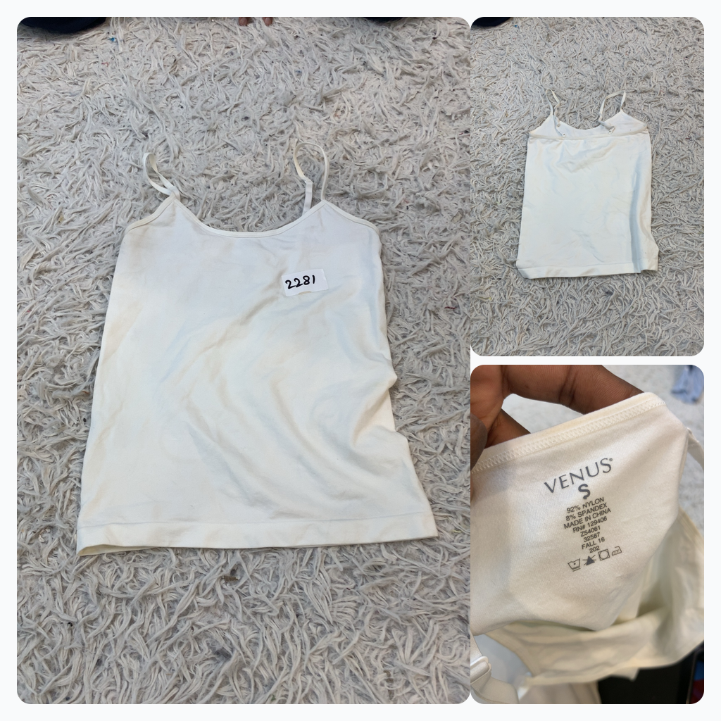 Venus White Cami Top