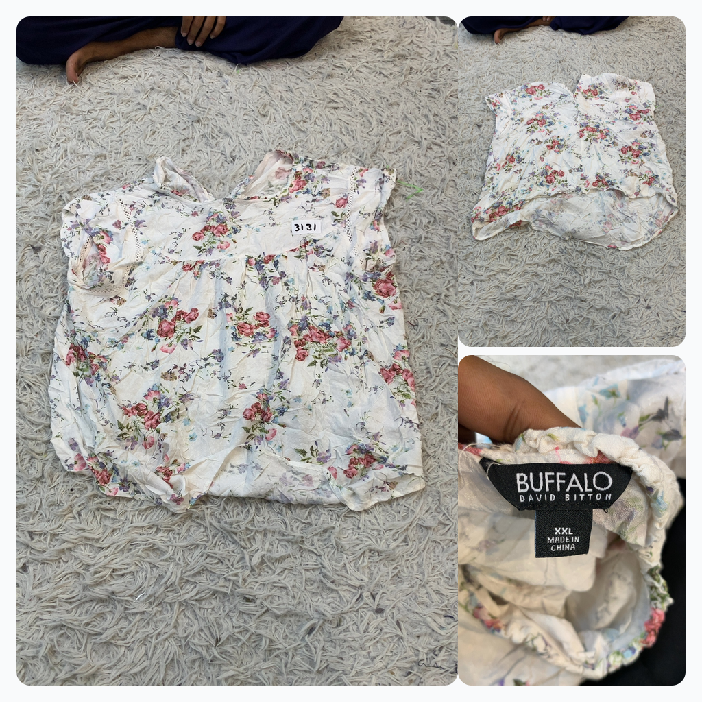 Blusa de estampado floral