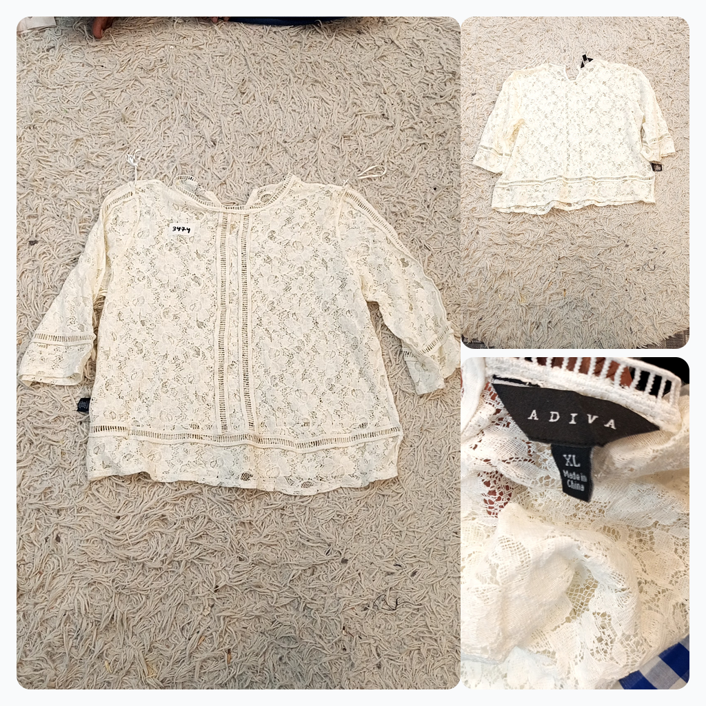 Blusa de encaje