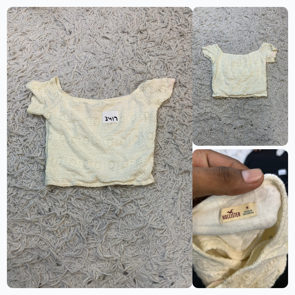 Hollister Lace Crop Top