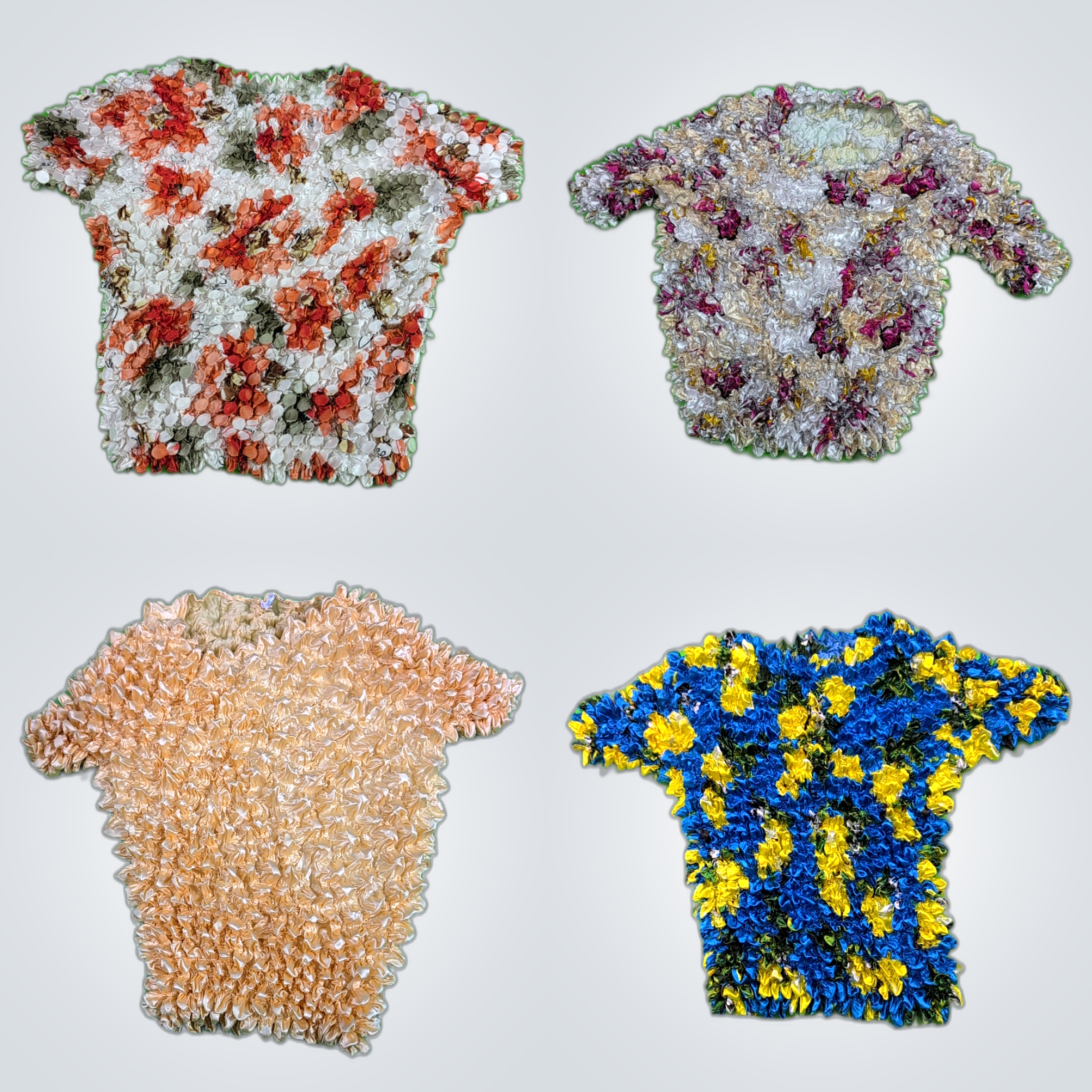Y2K Ruffle Blouses Bundle