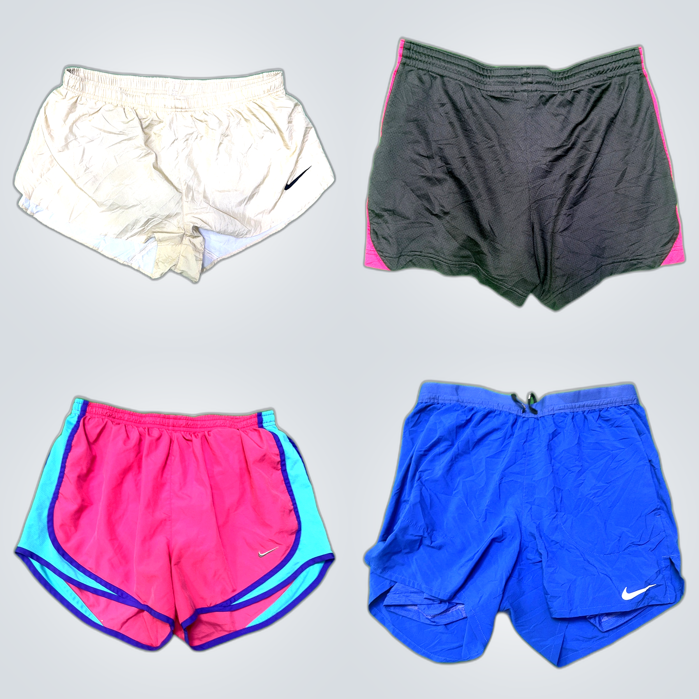Nike Nylon Shorts Bundle - 10 Pack Dri-Fit Laufsho..