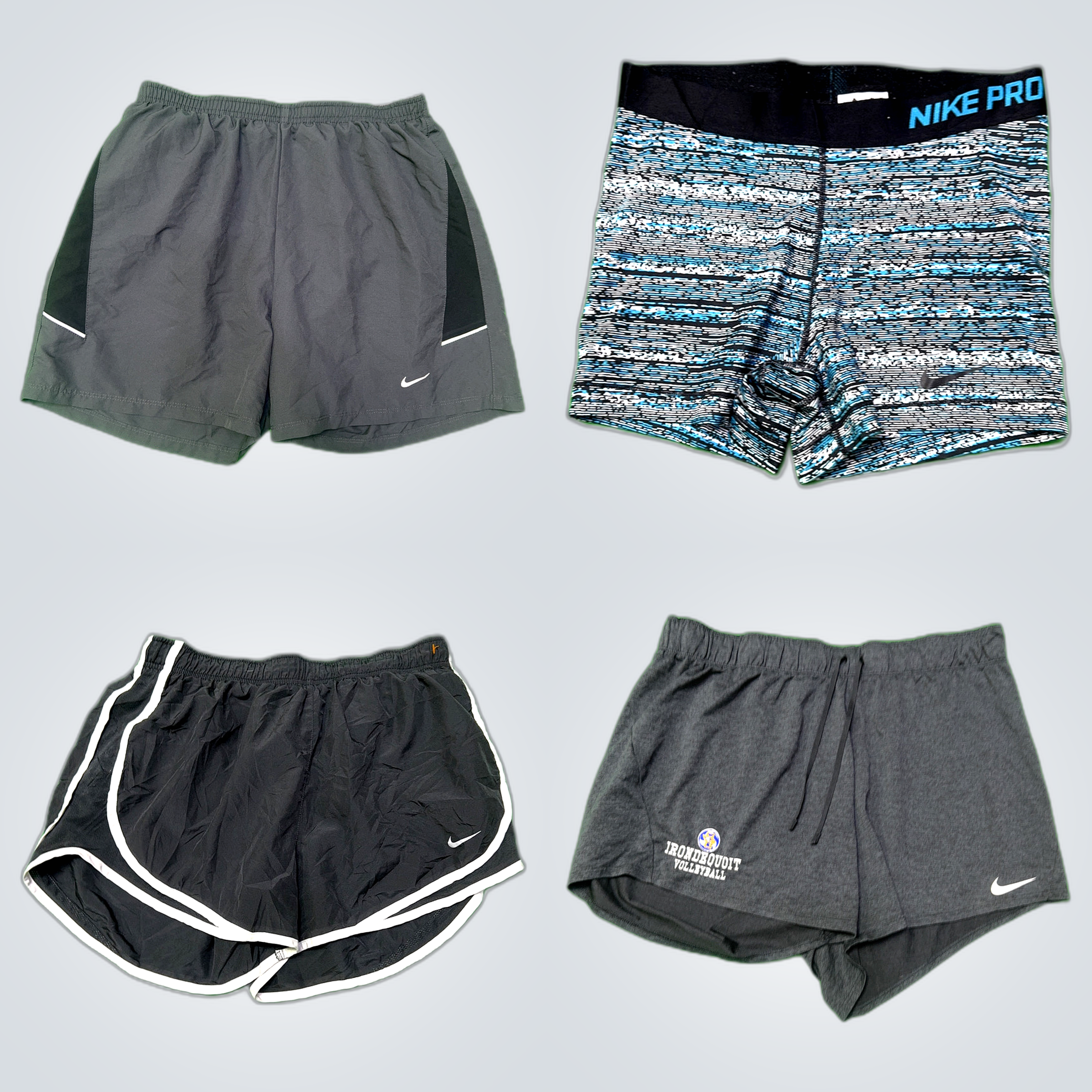 Nike Nylon Shorts Bundle - 10-Paket Dri-Fit Lauf S..