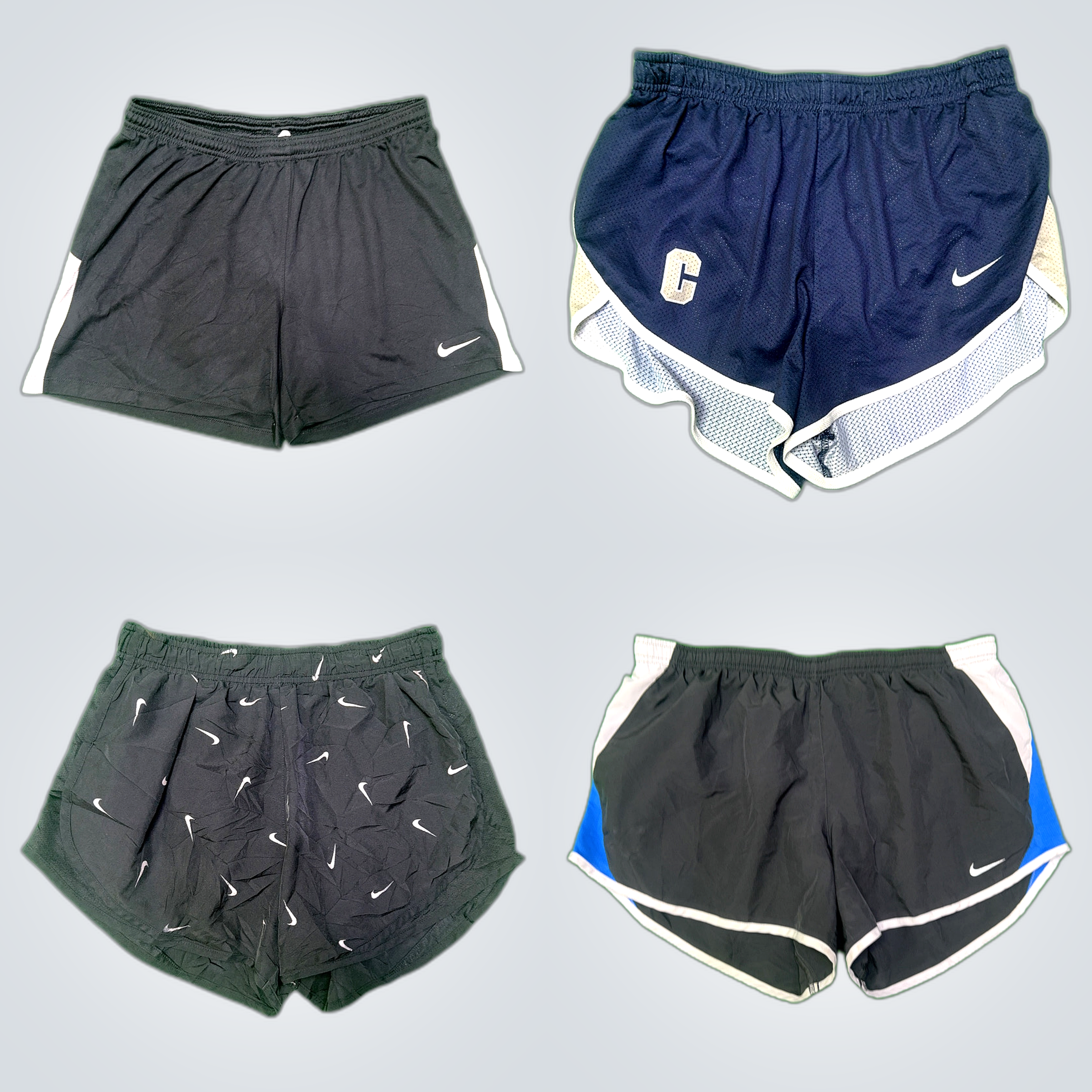 Nike Shorts Bundle - 10er Pack Nylon Dri-Fit Lauf-..